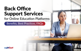 back office support services for online education platforms