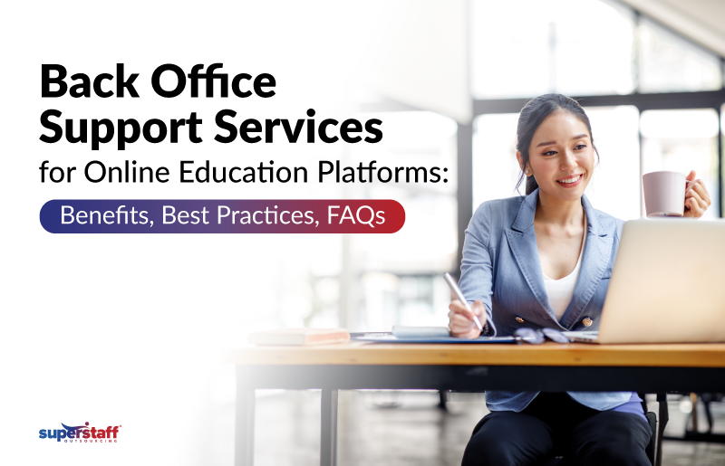 back office support services for online education platforms