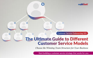 A sample SuperStaff customer service model.