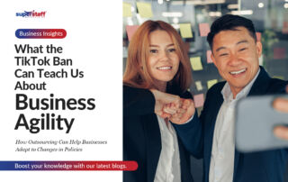 Featured Image with the title "What the TikTok Ban Can Teach Us About Business Agility"