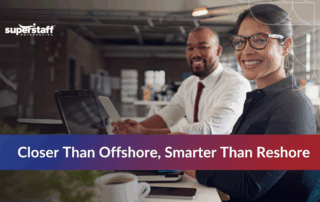 Explore how nearshoring Latin America—especially to Colombia—offers U.S. companies proximity, talent, and cost-efficiency without reshoring drawbacks.