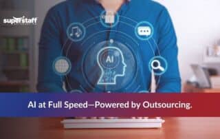 Icon about AI development tasks, representing top AI outsourcing companies offering integration support and outsourced tech development in 2025