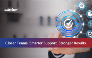 Tech support icons representing nearshoring services in Latin America