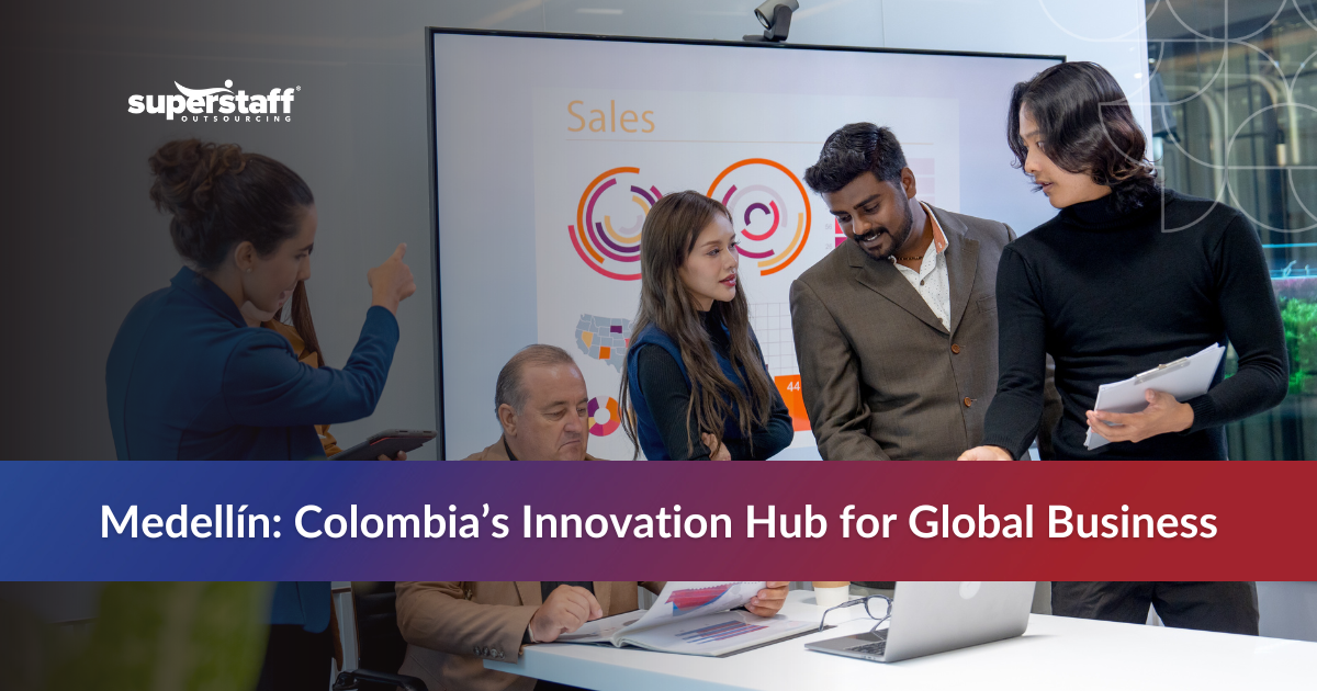 All About Medellín_Featured Nearshore software developers in Medellín collaborating on innovative tech solutions for U.S. businesses.