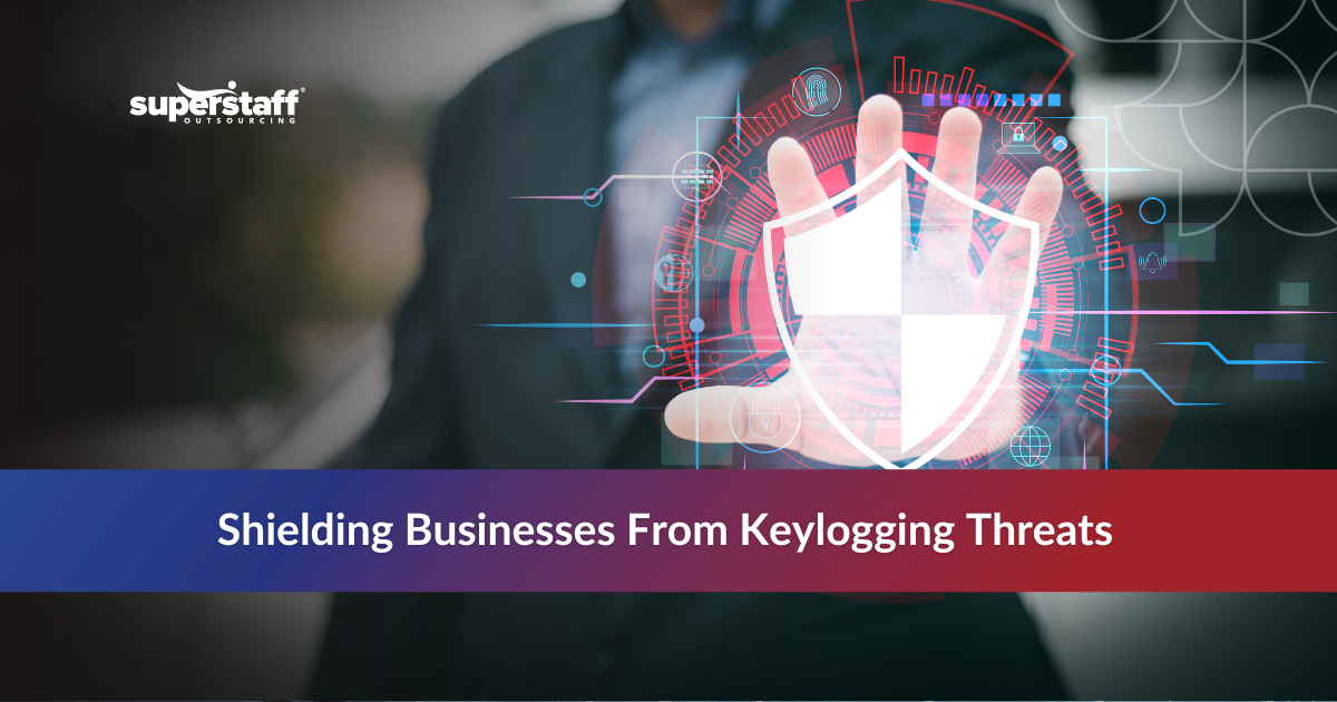 Philippine BPOs protecting businesses from keylogging attacks with strong data security.
