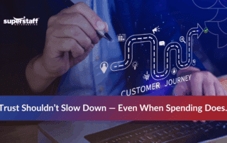 Customer journey icons illustrating how customer experience outsourcing companies build trust and loyalty.