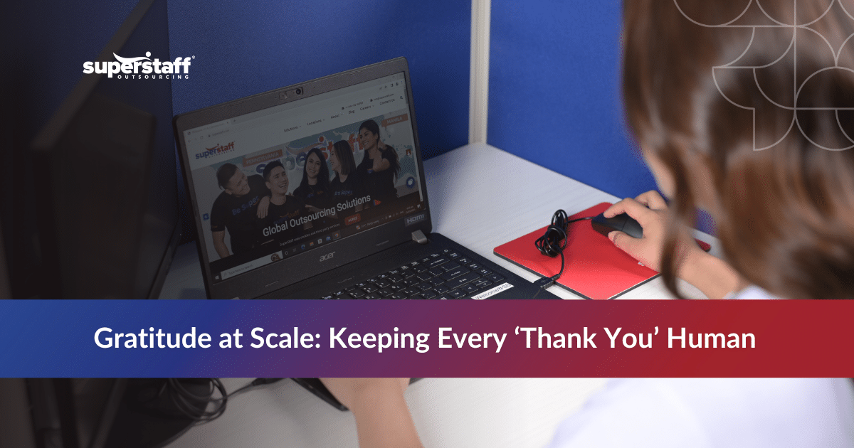 How BPO Accounting Ensures_Featured BPO employee in the Philippines providing outsourced customer experience during Thanksgiving.