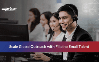 Team in the Philippines using B2B email marketing tools for global outreach