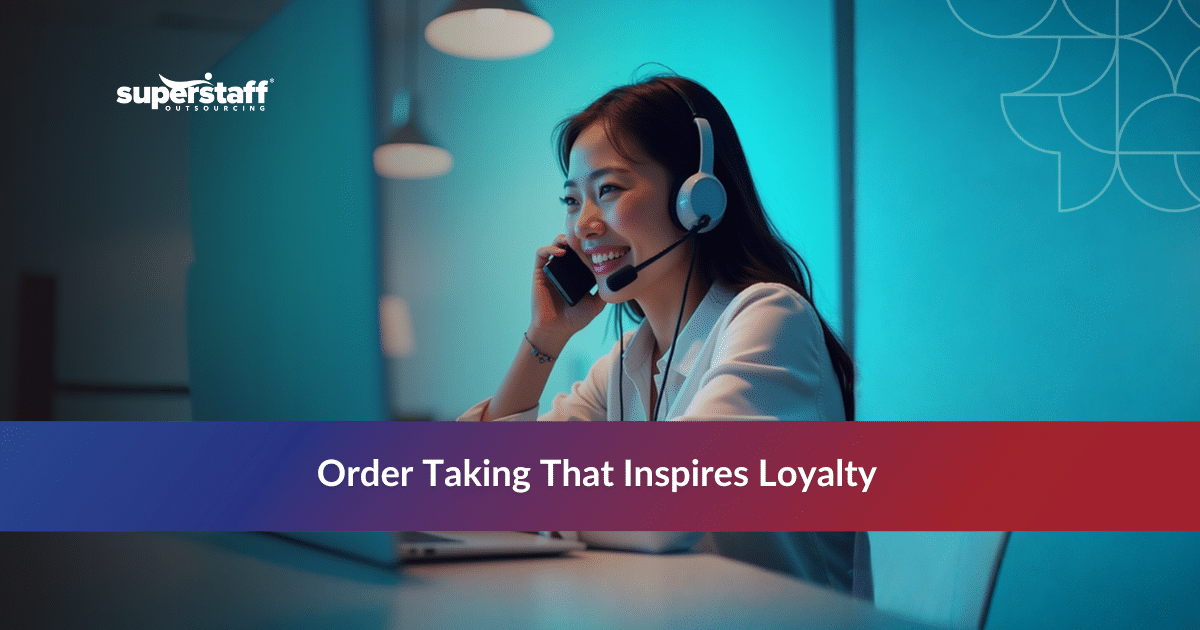 Philippine agents working in an order taking call center for e-commerce clients