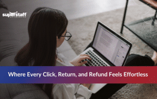 Customer browsing online store with retail customer support assistance
