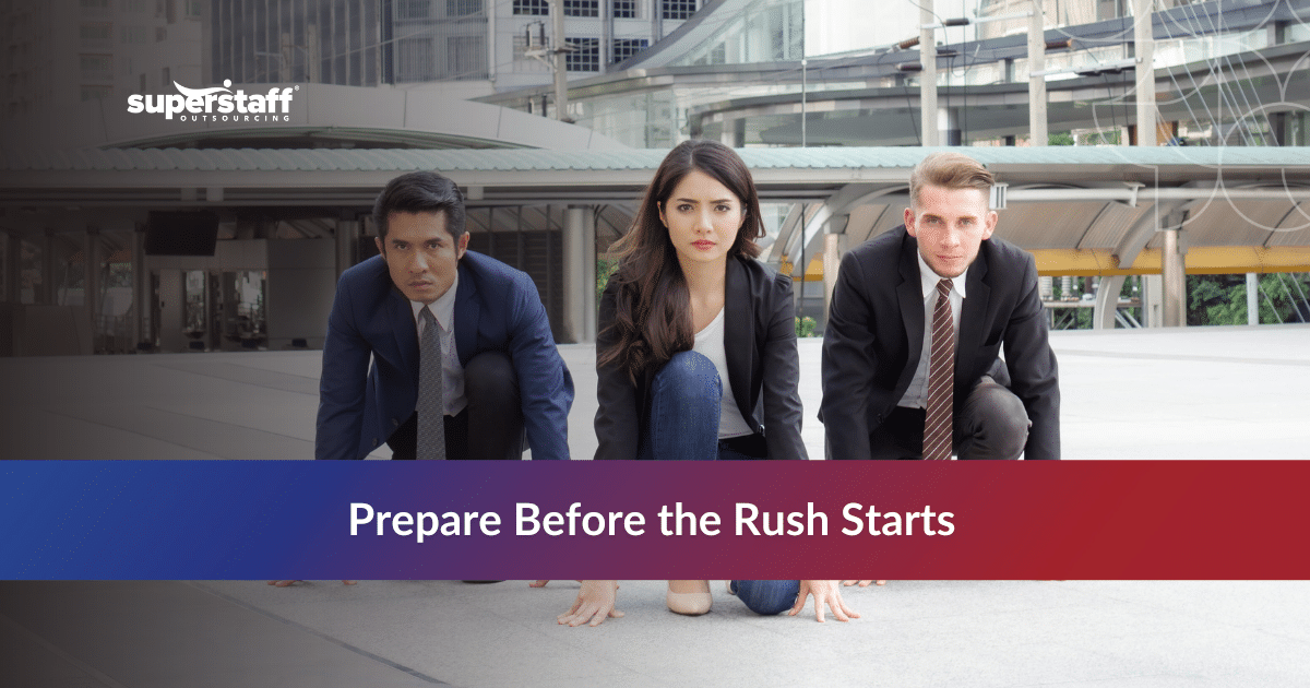 BPO employees in Colombia starting their work for customer service outsourcing support.