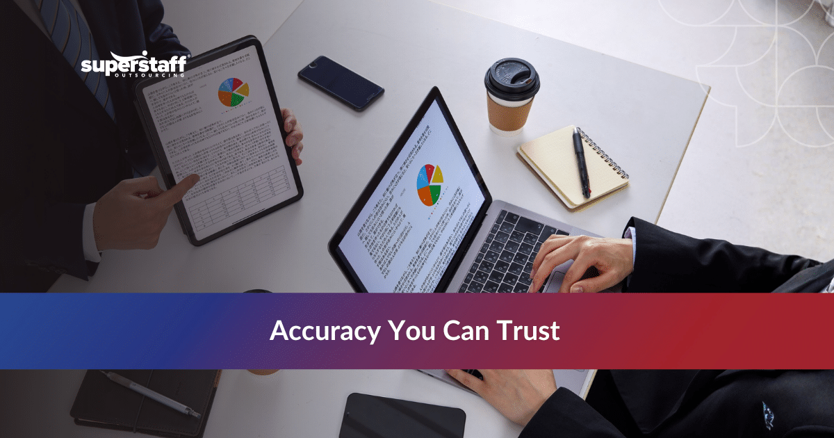 Team following data entry best practices to maintain accuracy and efficiency in the Philippines