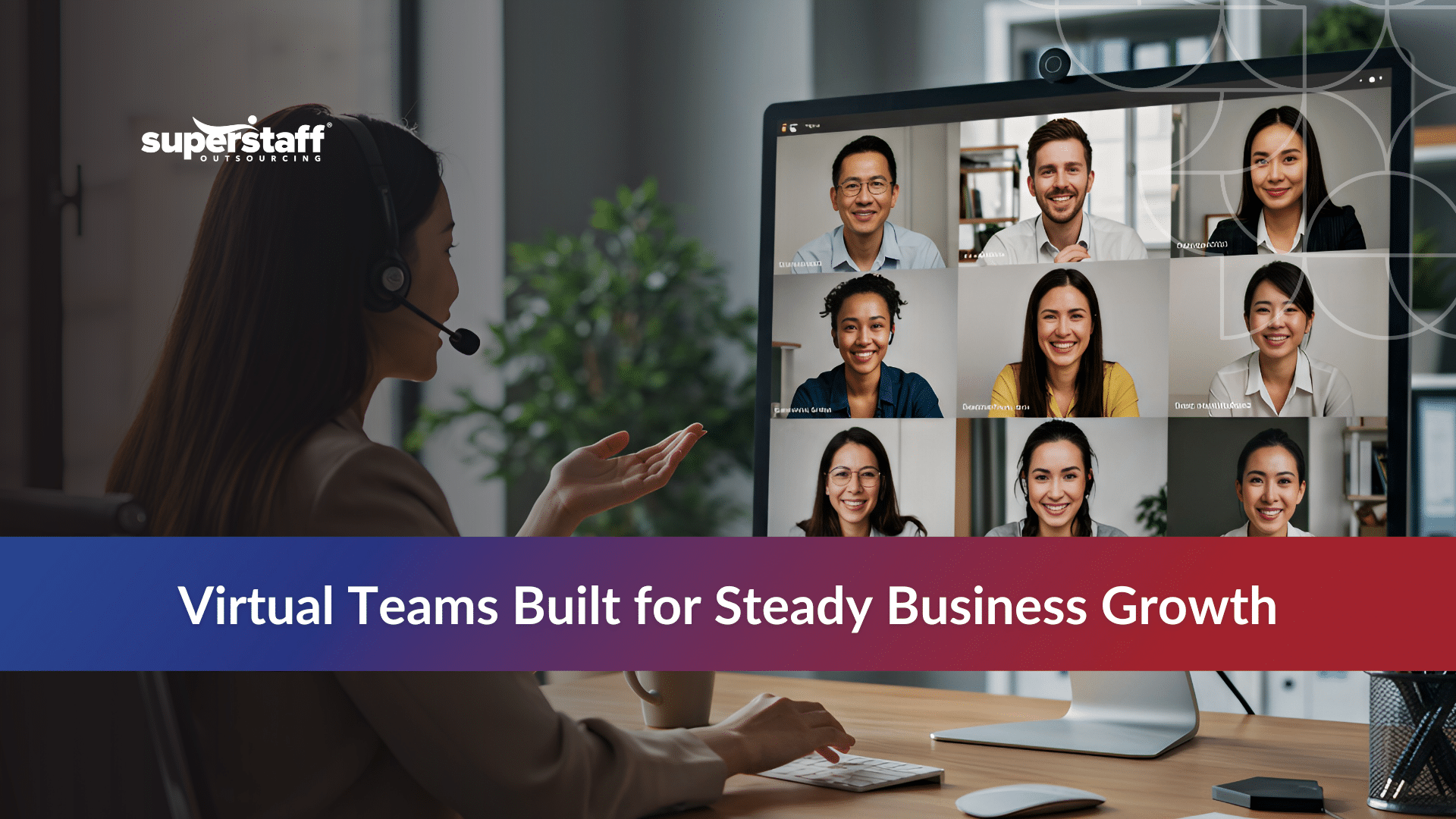 Illustration highlighting the benefits of virtual teams