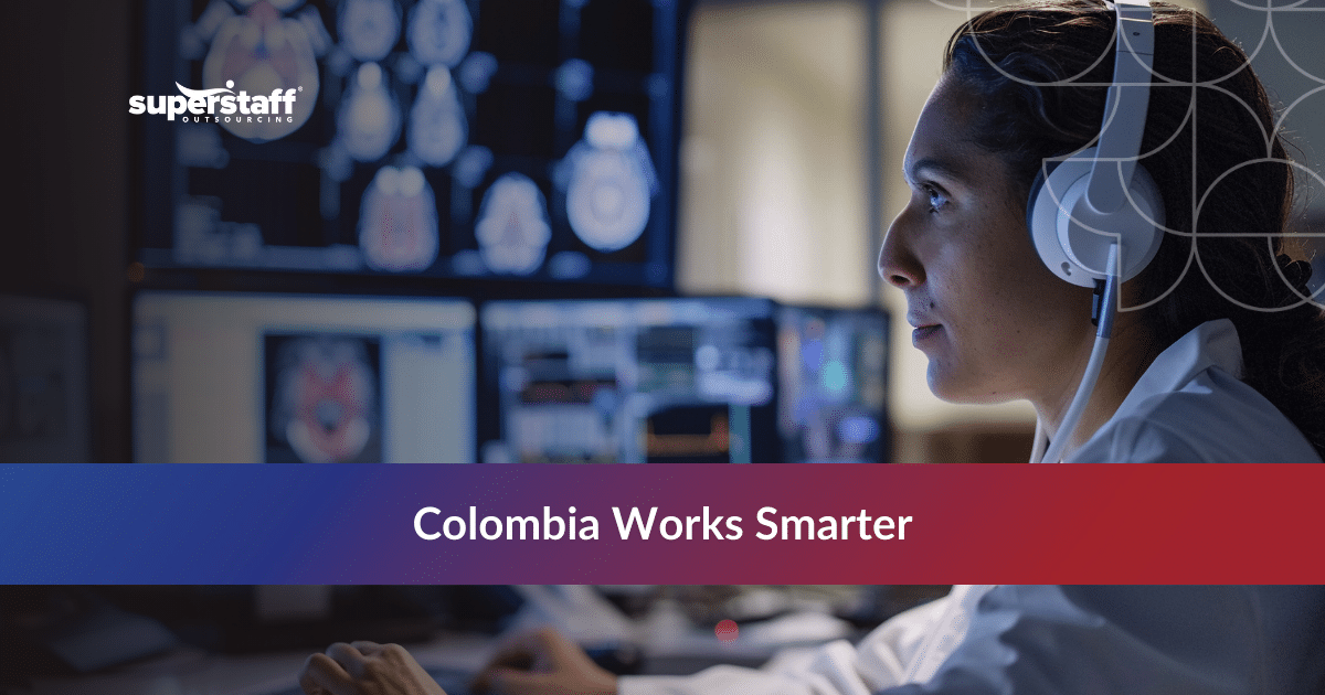 Team showcasing the advantages of BPO services in Colombia