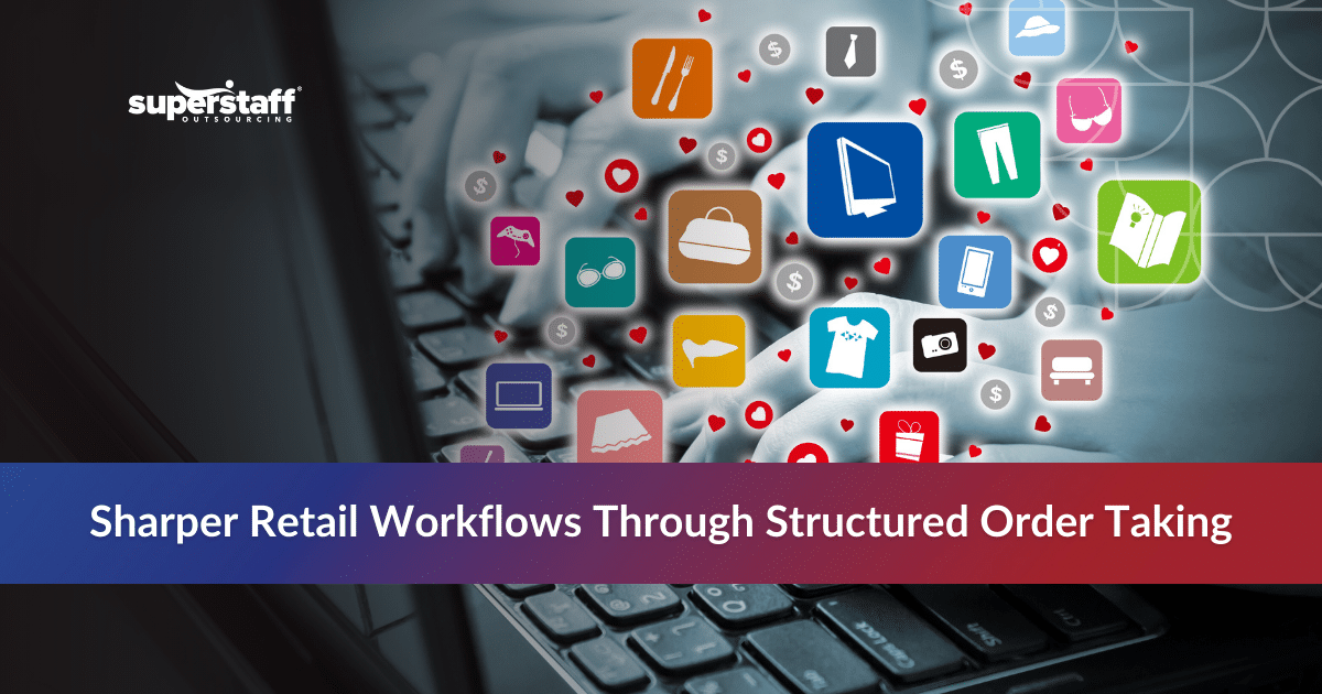 Inbound order taking services helping retail teams process customer orders accurately and efficiently through phone-based support