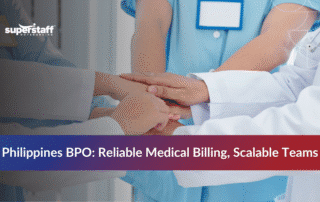 Medical professionals joining hands, symbolizing teamwork and trusted BPOs that outsource medical billing Philippines with accuracy and compliance.