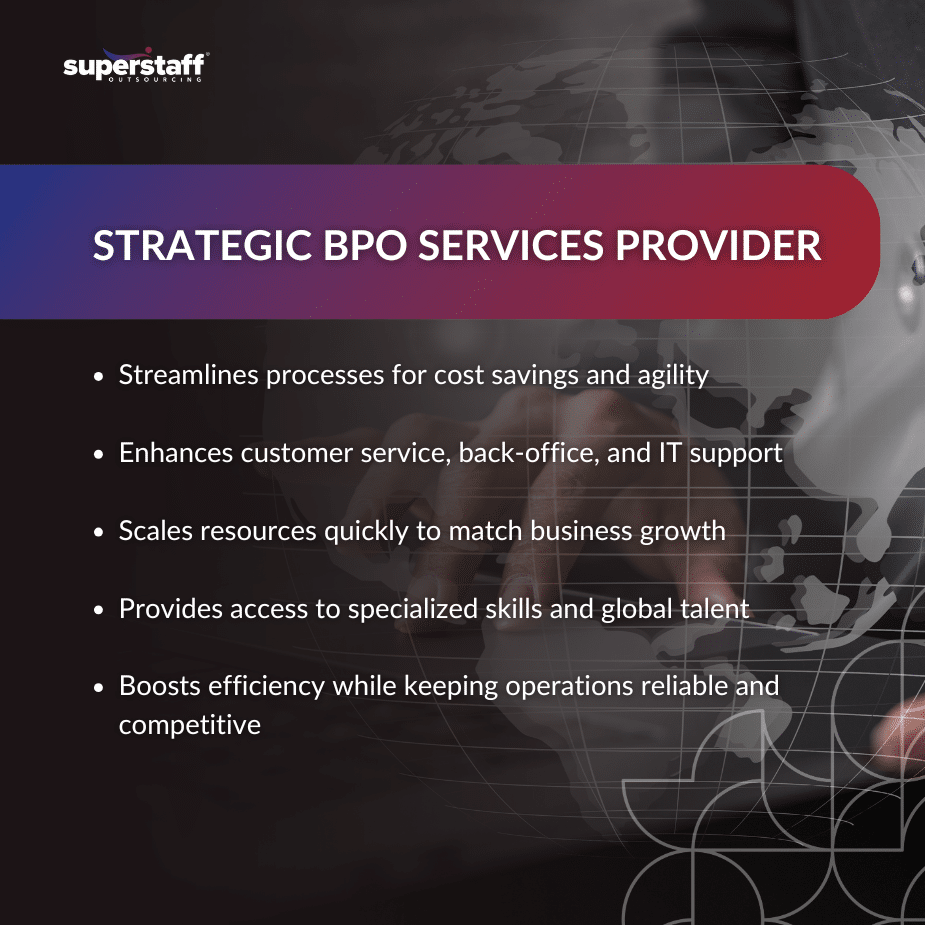 Redefining Efficiency_MI Team collaborating with a strategic BPO services provider to improve efficiency.