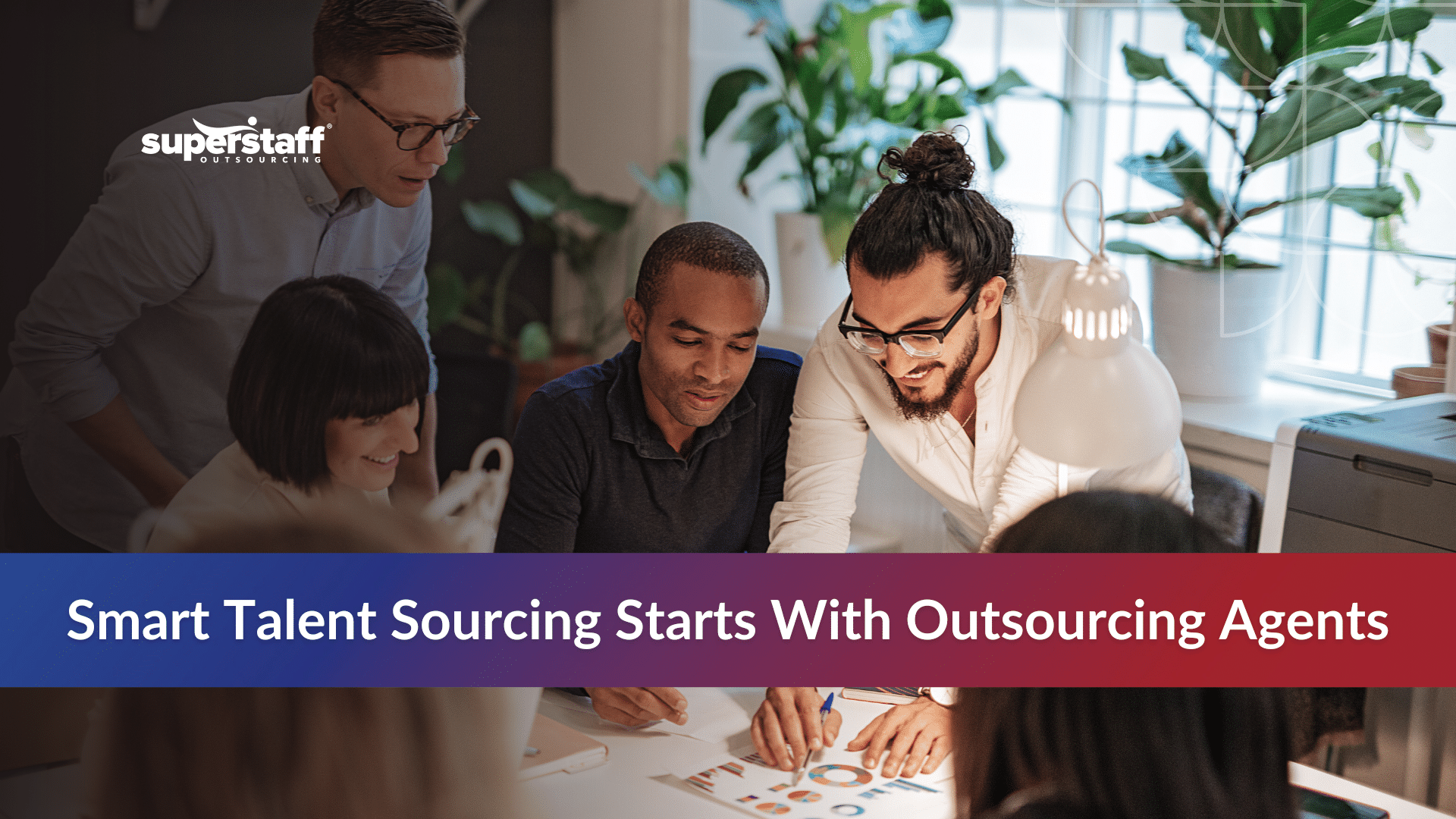 Professional outsourcing agent managing talent sourcing