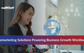 Professional businessman with headset showcasing Philippines telemarketing services benefits and growth strategies