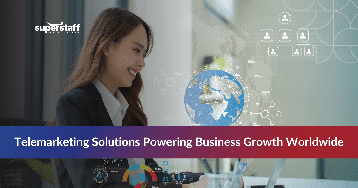 Professional businessman with headset showcasing Philippines telemarketing services benefits and growth strategies