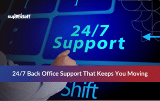 Back office support solutions team in the Philippines enabling 24/7 business operations