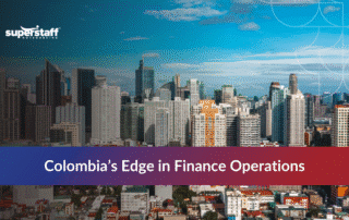 Modern cityscape of Colombia business district showcasing finance business services infrastructure