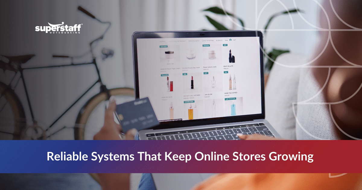 How to grow ecommerce business with back-office support teams managing orders, inventory, and customer operations efficiently