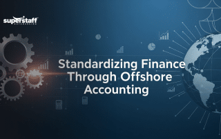 Accounting outsourcing solutions team in the Philippines managing standardized finance operations and financial reporting processes.
