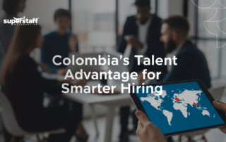 Recruitment process outsourcing team in Colombia sourcing and screening candidates to support scalable hiring for global companies.
