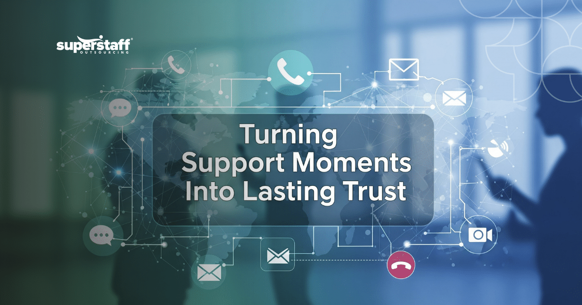 What Consumers Expect_Featured Modern customer service experience showing agents engaging with customers across digital channels to build relationships and improve satisfaction.