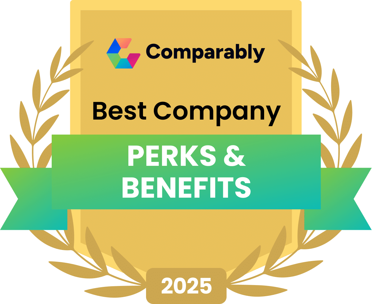 Comparably Perks & Benefits logo