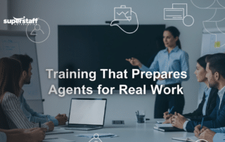 Agents improving skills through outsourced training solutions