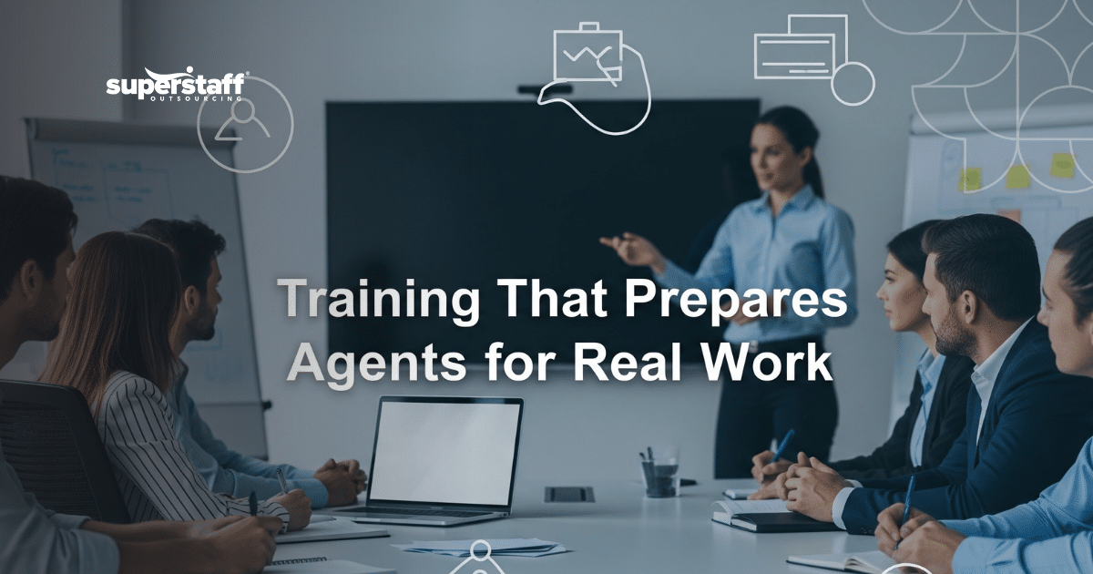 Agents improving skills through outsourced training solutions