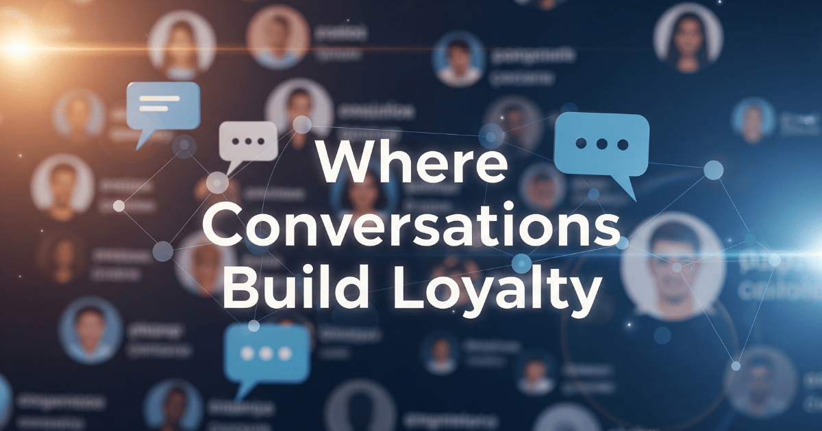 Team handling online community management for brand engagement and support
