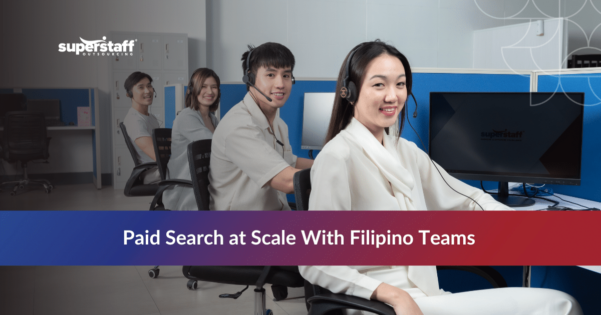 PPC Outsourcing_Featured PPC outsourcing team in the Philippines managing pay-per-click campaigns and optimizing digital advertising performance.