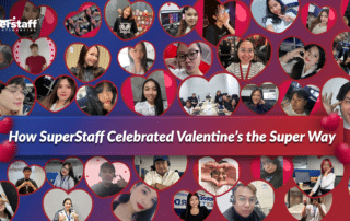 BPO company culture Valentine event