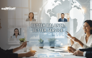 Work life balance companies supporting employees to improve wellbeing and deliver better customer service performance.