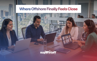 Professionals providing Colombian offshore outsourcing services for global business operations