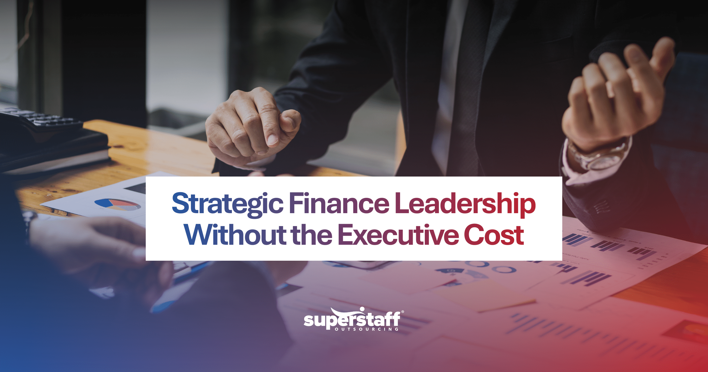 Finance team reviewing outsourced CFO service strategy for business planning