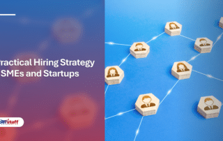 HR team managing outsourcing of recruitment for hiring support