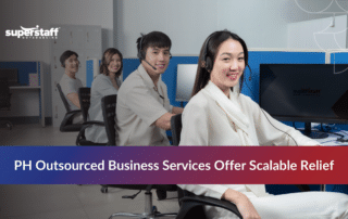 Outsourced business services team in the Philippines supporting global companies with operations and talent gap solutions.