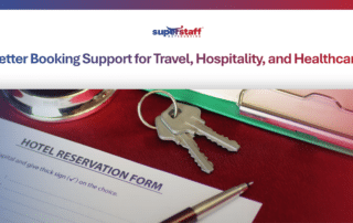 Hotel reservation form and keys, illustrating professional support from a reservation call center.