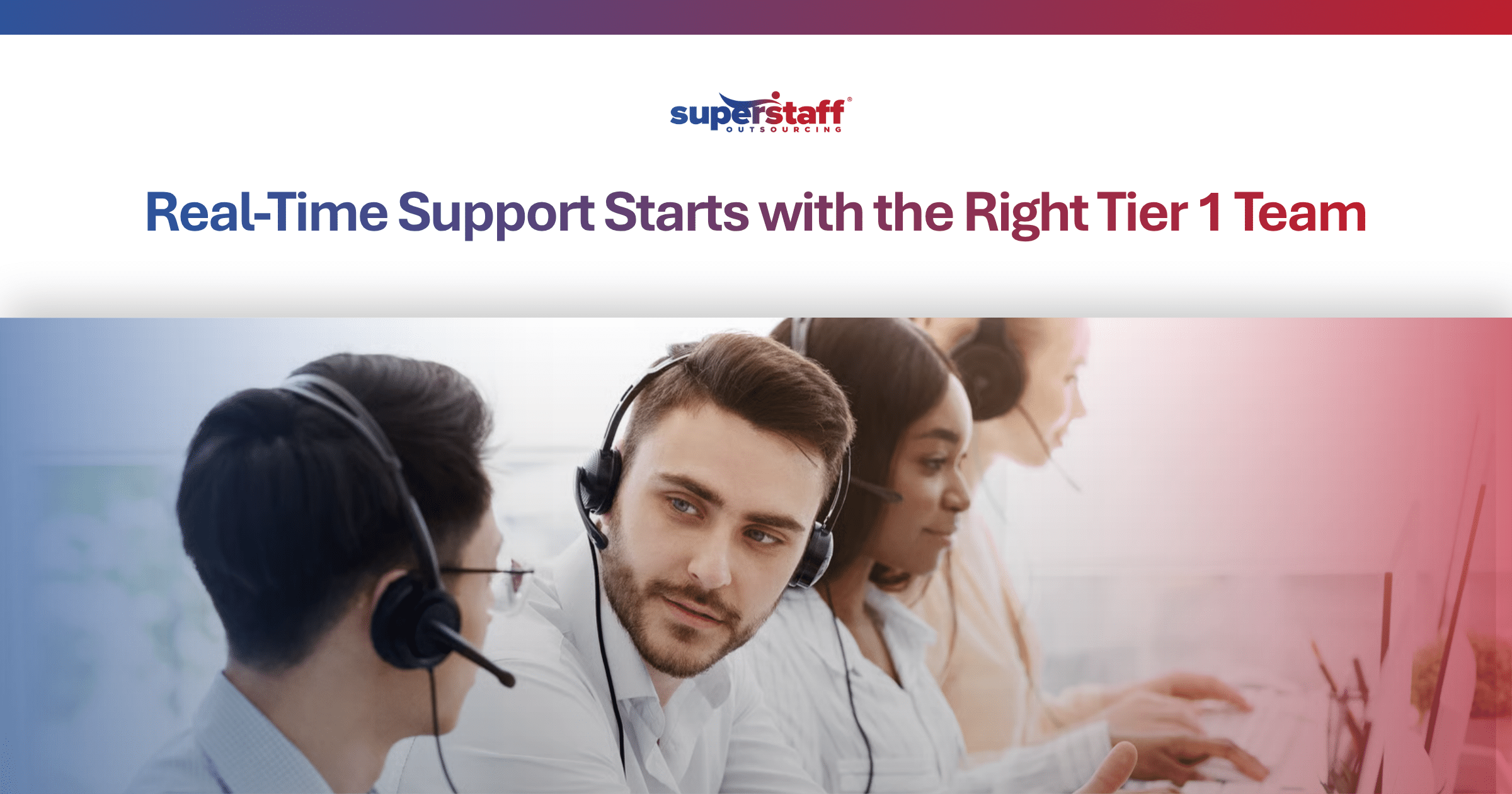 Tier 1 Level Support in Colombia A Nearshore Advantage for Real-Time Customer Service Customer service team providing tier 1 level support in Colombia for real-time nearshore customer service operations