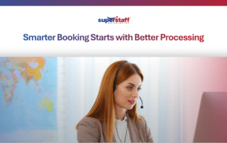 Customer service representative providing booking processing services for accurate travel reservations and improved customer experience