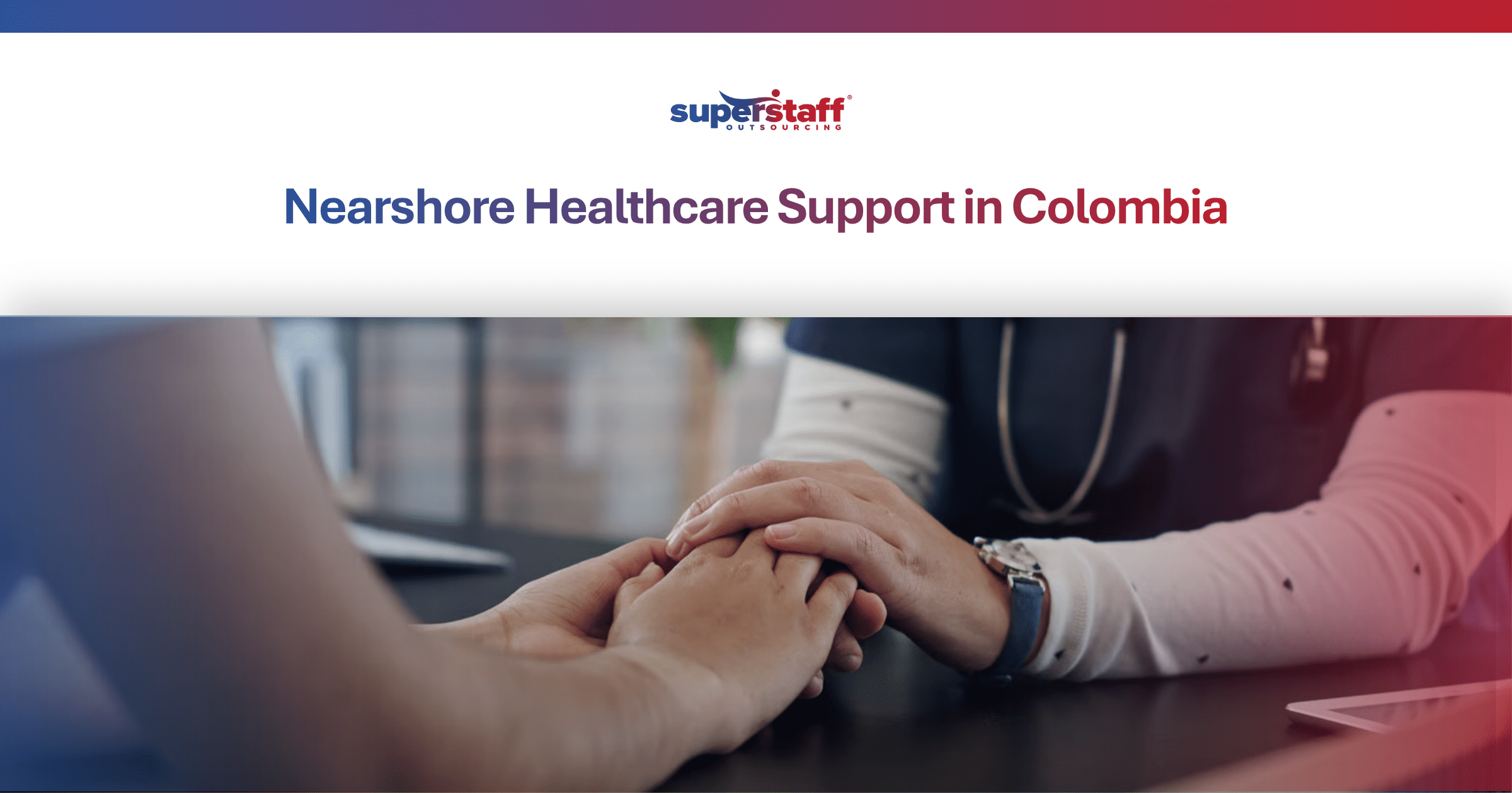 Healthcare support team improving patient experience through nearshoring and better patient communication