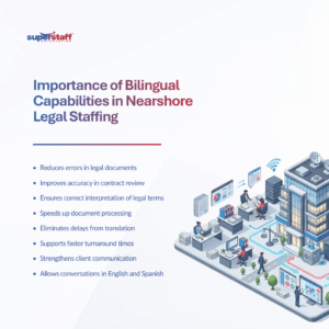 Why Bilingual Capabilities Matter in Nearshore Legal Staffing in Colombia (1) Nearshore Legal Staffing