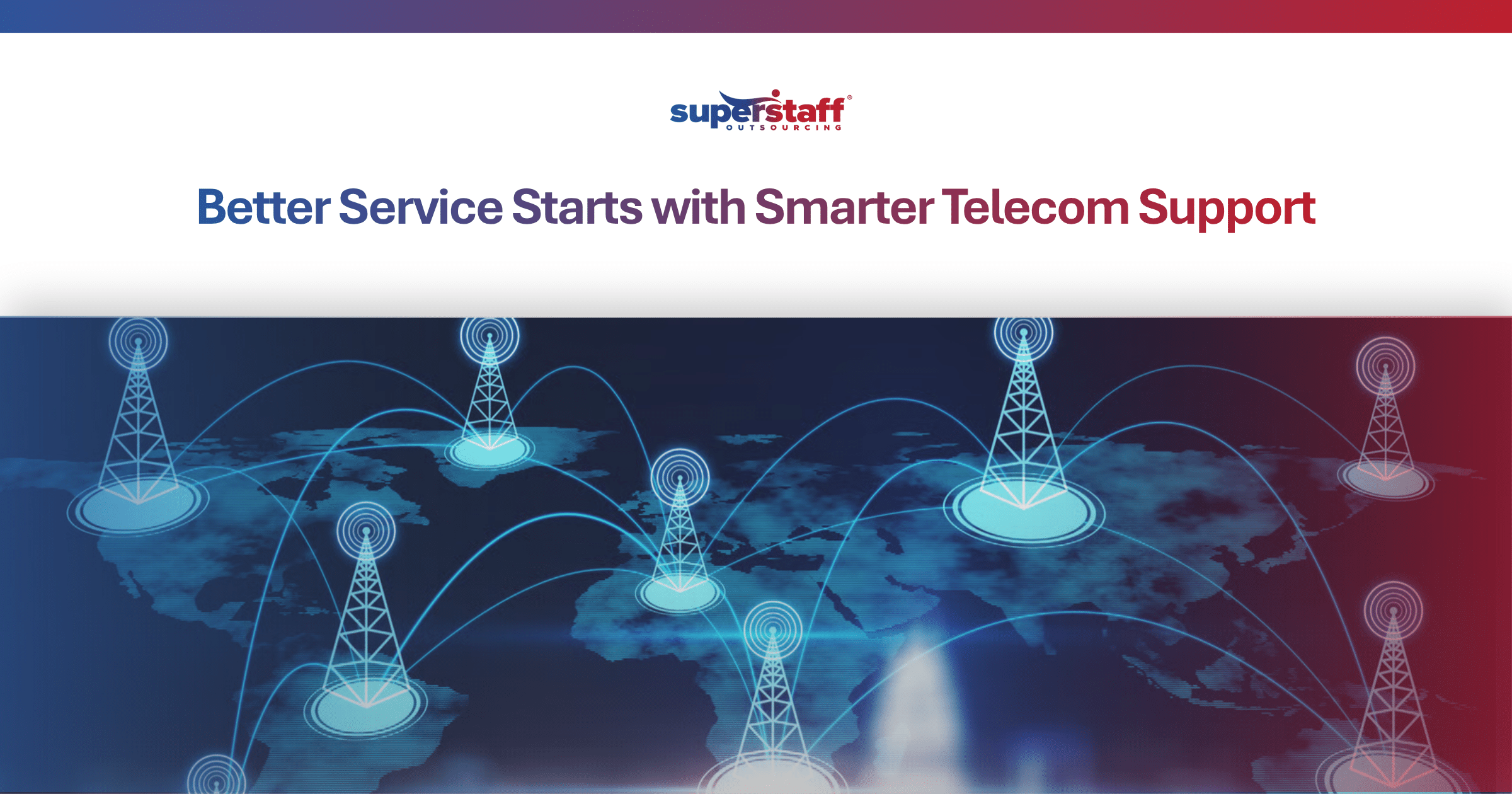 Telecom outsourcing services supporting service providers with customer support, streamlined operations, and scalable telecom solutions