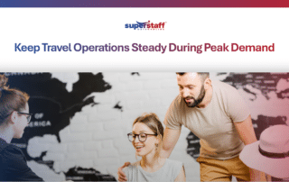 Travel back office support team managing reservations, itineraries, and booking requests during peak travel seasons
