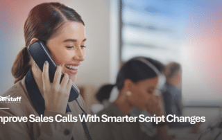 Sales representatives conducting sales calls in Colombia using optimized scripts to improve customer engagement and conversion rates