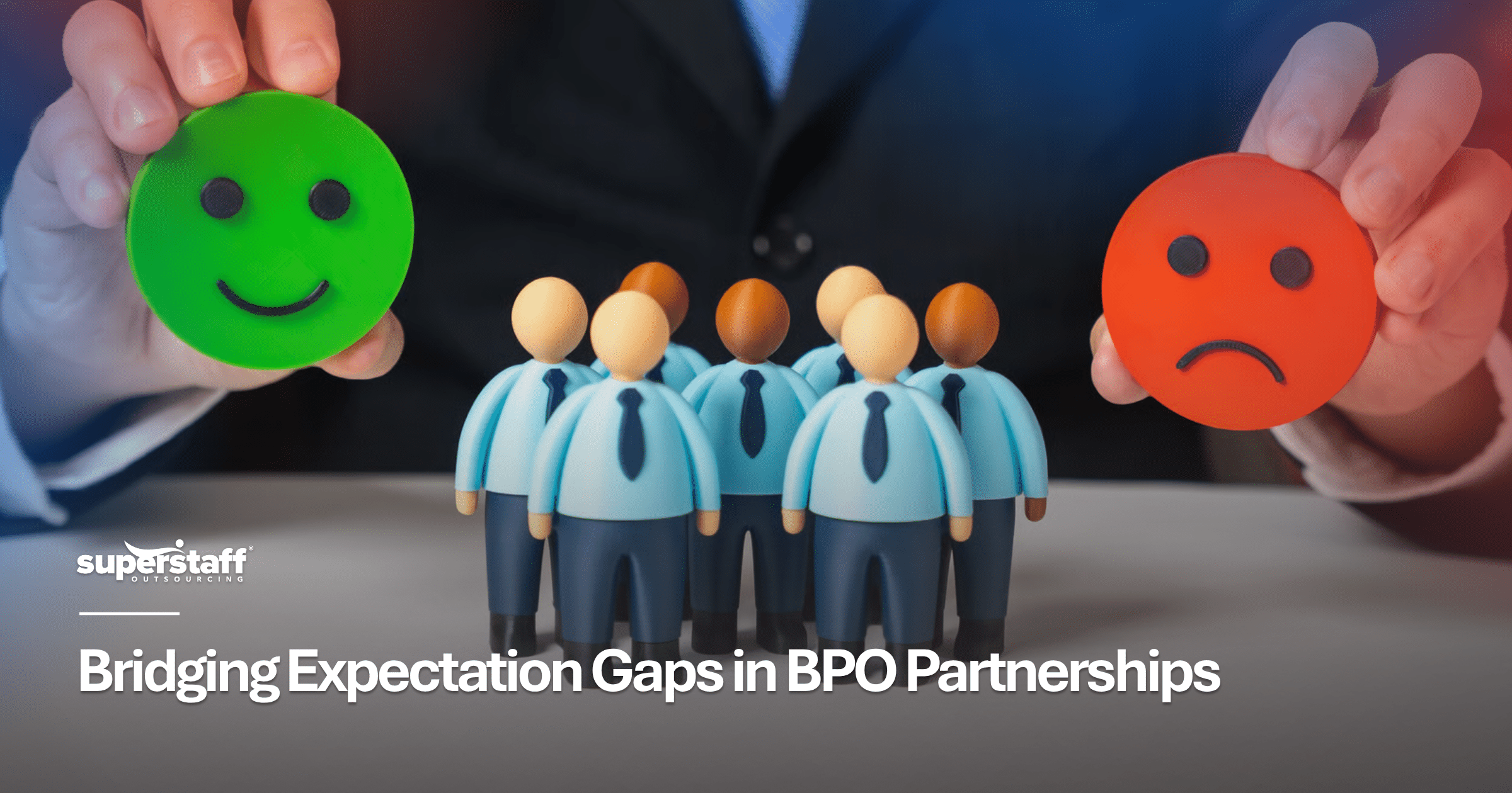 Business leaders and Colombia BPO industry professionals discussing client expectations and outsourcing performance outcomes